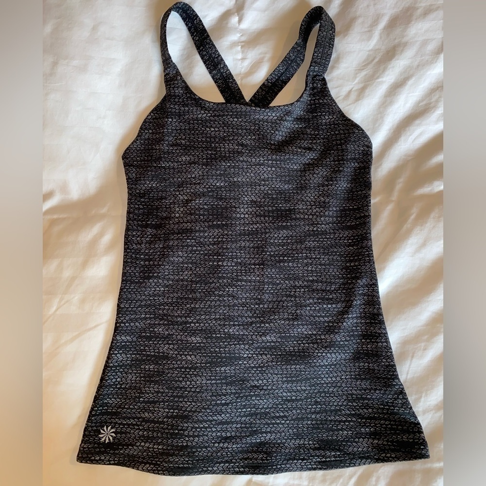 Athleta Gray/Black Tank